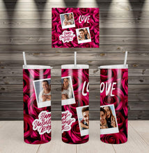 Load image into Gallery viewer, 20oz Custom Valentine's Day Tumbler - Holiday Items