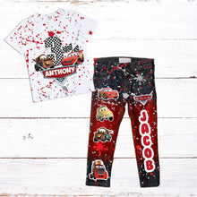 Load image into Gallery viewer, Kid's Denim Birthday Outfit Custom
