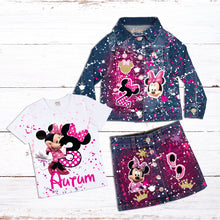 Load image into Gallery viewer, Kid's Denim Birthday Outfit Custom