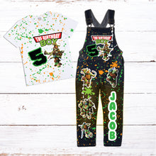 Load image into Gallery viewer, Kid's Denim Birthday Outfit Custom