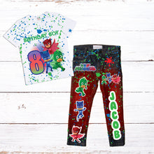 Load image into Gallery viewer, Kid's Denim Birthday Outfit Custom