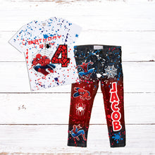 Load image into Gallery viewer, Kid's Denim Birthday Outfit Custom