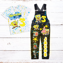 Load image into Gallery viewer, Kid's Denim Birthday Outfit Custom