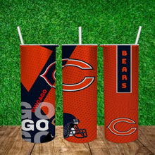 Load image into Gallery viewer, Custom NFL Football Team Tumbler - 20oz ALL teams
