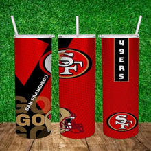 Load image into Gallery viewer, Custom NFL Football Team Tumbler - 20oz ALL teams

