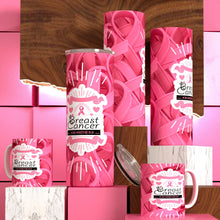 Load image into Gallery viewer, Breast Cancer Awareness 20Oz Tumblers - VARIOUS DESIGNS
