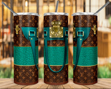 Load image into Gallery viewer, LV Inspired Custom Tumbler
