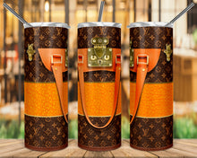 Load image into Gallery viewer, LV Inspired Custom Tumbler
