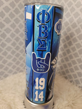 Load image into Gallery viewer, Phi Beta Sigma Inspired Tumbler &amp; Coasters
