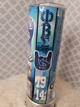 Load image into Gallery viewer, Phi Beta Sigma Inspired Tumbler &amp; Coasters
