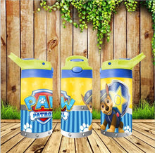 Load image into Gallery viewer, Paw Patrol Flip Top or Sippy Cup Tumbler
