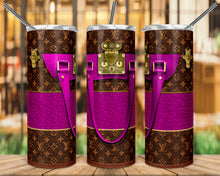 Load image into Gallery viewer, LV Inspired Custom Tumbler
