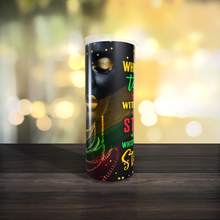 Load image into Gallery viewer, Afro Queen Her Storm Tumbler
