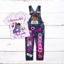 Load image into Gallery viewer, Kid's Denim Birthday Outfit Custom
