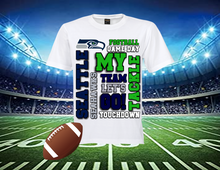 Load image into Gallery viewer, My Team NFL Custom T-Shirt

