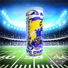 Load image into Gallery viewer, Rams T-Shirt &amp; Tumbler Set Super Bowl LVI
