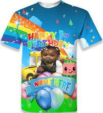 Load image into Gallery viewer, Cocomelon Birthday T-Shirt
