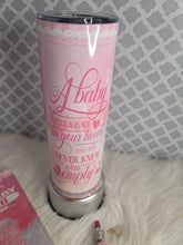 Load image into Gallery viewer, Pregnancy Journal Set It's A Girl, Journal, Tumbler, Pen, Sublimation
